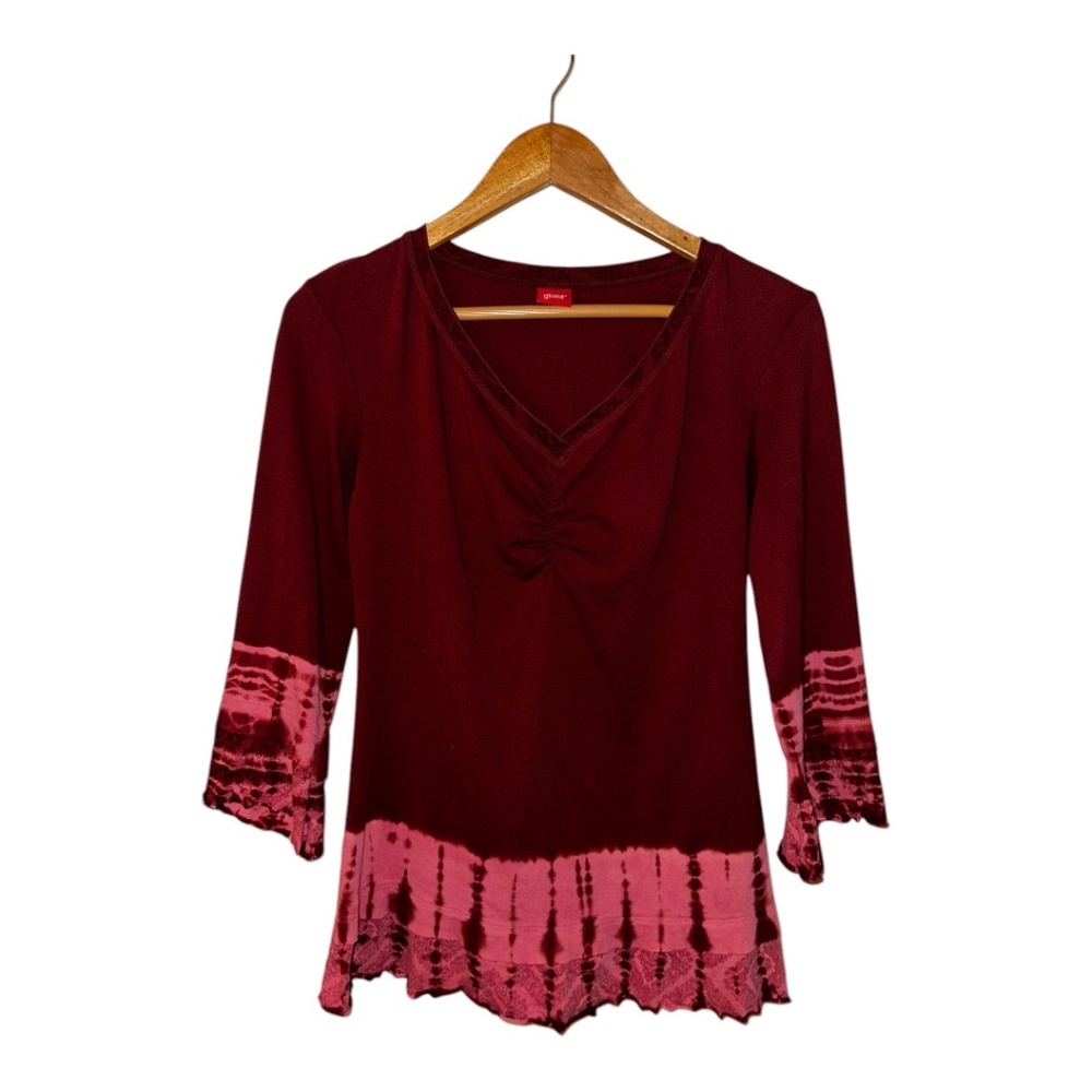 Glima Tie Dye Tunic Top M